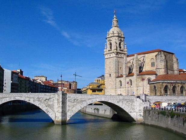 Puente e Iglesia de San Antón, Bilbao